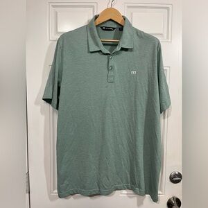 2/$40 Travis Mathew Sage Polo Shirt XXL